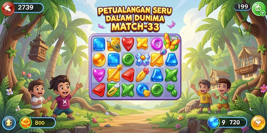 Tampilan menarik dari gameplay 2739 yang seru.