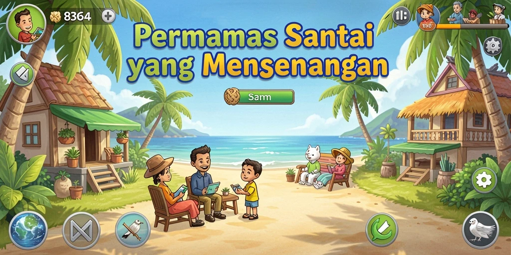 Screenshot gameplay 8364 menampilkan aksi menyenangkan dalam permainan Casual.