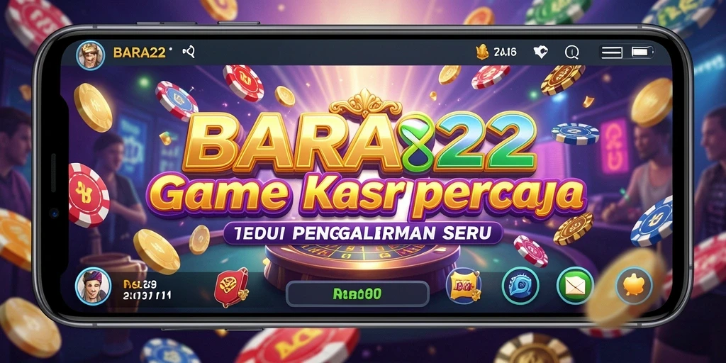 Tampilan gameplay yang menarik dan interaktif di BARA22.