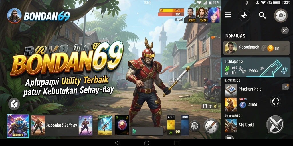 Tampilan antarmuka pengguna BONDAN69 yang ramah dan fungsional.