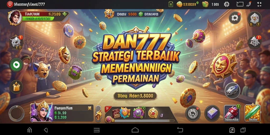 Tampilan gameplay menarik dan strategi dalam DAN777.