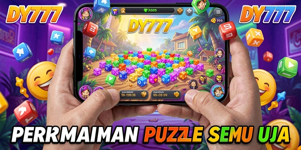 Screenshot gameplay DY777 menampilkan tantangan Puzzle yang menarik.