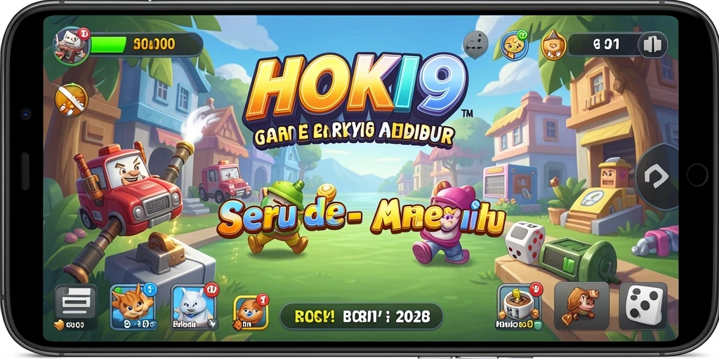 Tampilan gameplay HOKI9 yang seru dan menantang.