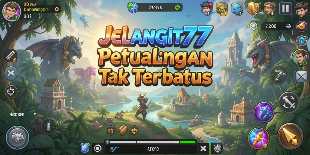 Screenshot LANGIT77 menampilkan aksi seru dalam petualangan mendebarkan.