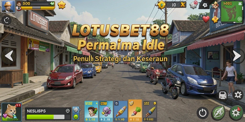 Tampilan gameplay LOTUSBET88 dengan elemen Idle yang menarik.