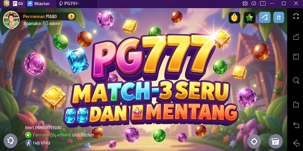 Tampilan menarik gameplay PG777 yang penuh warna dan tantangan.
