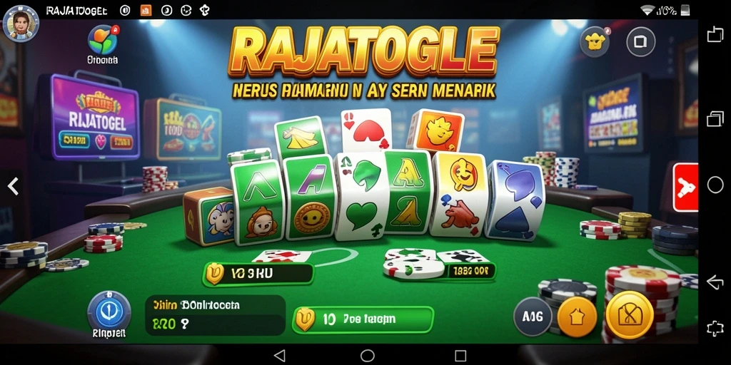 Screenshot utama dari gameplay RAJATOGEL yang menarik.