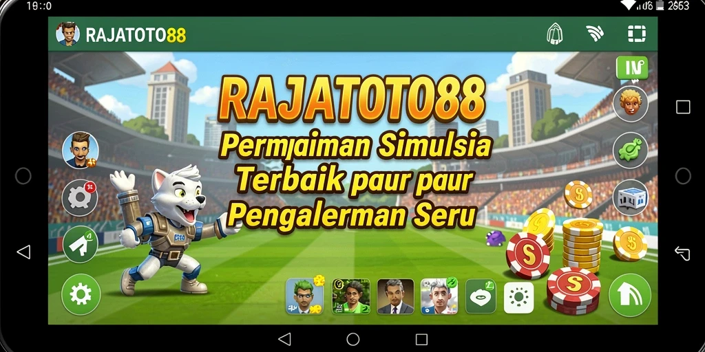 Tampilan gameplay seru dari RAJATOTO88 yang menampilkan interaksi pemain.