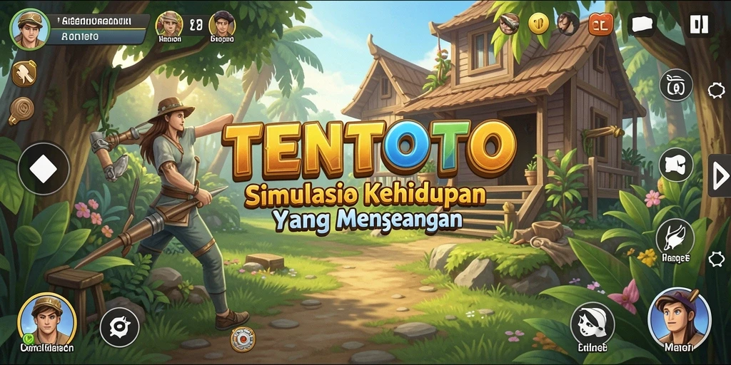 TENTOTO menunjukkan gameplay interaktif yang menarik dan menantang.